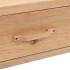 Mesa consola de madera de abeto maciza 115x40,5x76