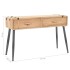 Mesa consola de madera de abeto maciza 115x40,5x76