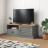 Mueble para TV VIGO madera maciza de pino gris 106x40x40