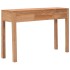 Mesa consola de madera maciza de teca 110x35x75