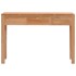 Mesa consola de madera maciza de teca 110x35x75