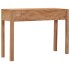 Mesa consola de madera maciza de teca 110x35x75