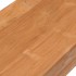 Mesa consola de madera maciza de teca 110x35x75