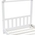 Estructura de cama infantil madera maciza pino blanco 90x200