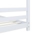 Estructura de cama infantil madera maciza pino blanco 70x140