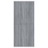 Mueble zapatero madera contrachapada gris sonoma 80x39x178