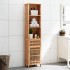 Mueble de baño madera maciza de nogal 42x29x182