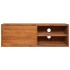 Mueble de TV de pared madera maciza de teca 180x30x30