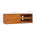 Mueble de TV de pared madera maciza de teca 180x30x30