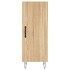 Aparador de madera contrachapada roble Sonoma 34,5x34x180