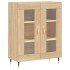 Aparador alto madera contrachapada color roble 69,5x34x180