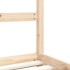 Estructura de cama infantil madera maciza de pino 2x(80x200)