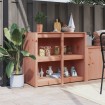 Mueble de cocina de exterior madera maciza Douglas 106x55x92 cm