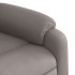 Sillón reclinable de masaje eléctrico tela gris