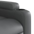 Sillón reclinable eléctrico de cuero sintético