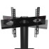 Mueble TV esquina 3 niveles para 32-70 pulgadas negro