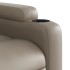 Sillón reclinable elevable cuero artificial color