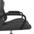 Silla gaming de masaje cuero sintético negro y