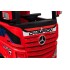 Camión eléctrico Mercedes Actros rojo