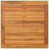 Set muebles de jardín 2 pzas cojines crema madera de