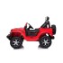 Jeep Wrangler eléctrico para niños rojo