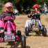 Coche a pedales Go-Kart para niños rojo