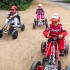 Coche a pedales Go-Kart para niños rojo