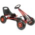 Coche a pedales Go-Kart para niños rojo