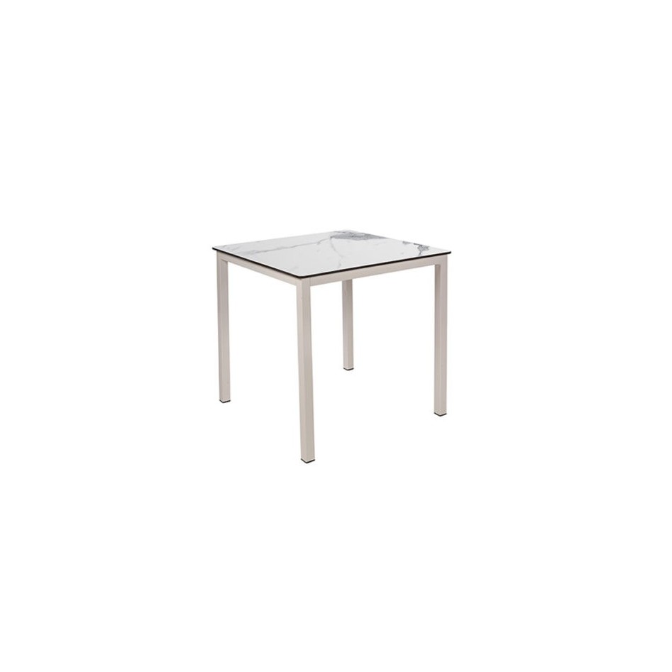 Mesa de 80x80, apilable, modelo Mónaco T