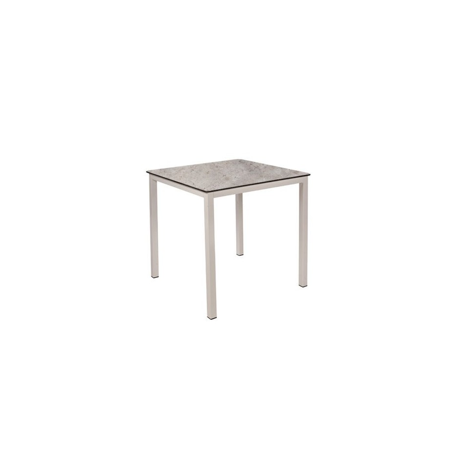 Mesa de 80x80, apilable, modelo Mónaco T