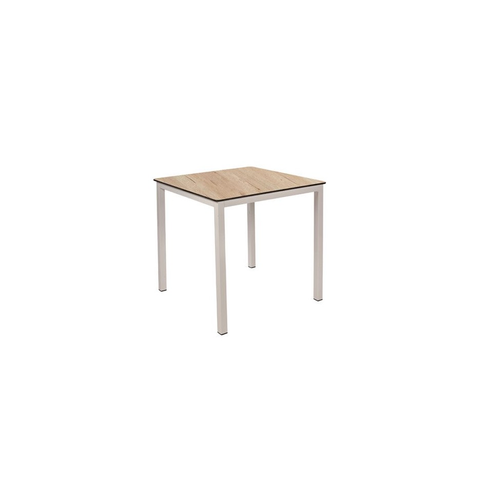 Mesa de 80x80, apilable, modelo Mónaco T