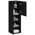 Muebles de TV con luces LED 2 uds negro 30,5x30x102