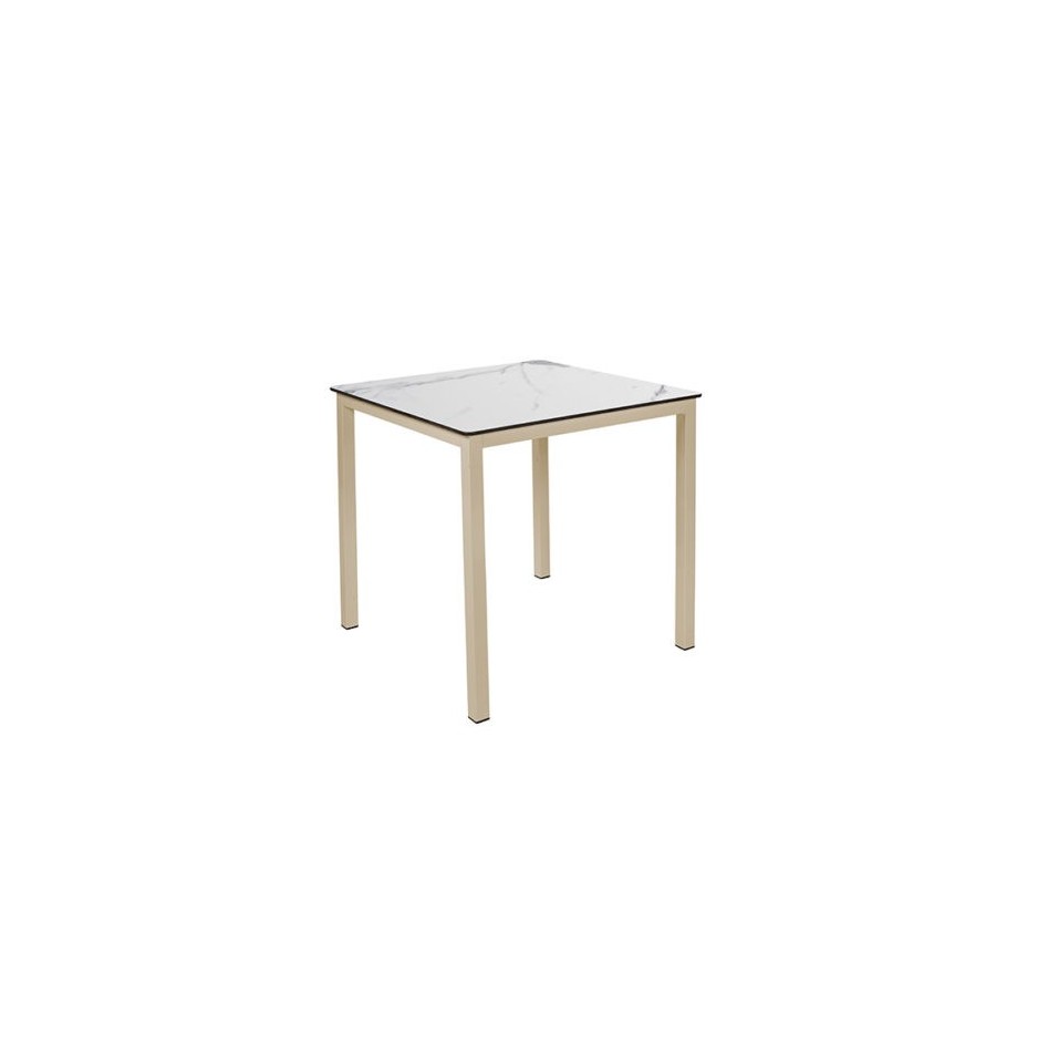 Mesa de 80x80, apilable, modelo Mónaco T