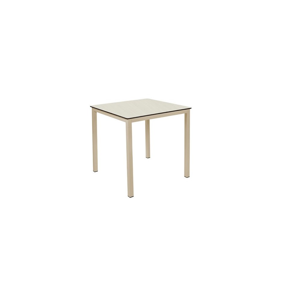 Mesa de 80x80, apilable, modelo Mónaco T