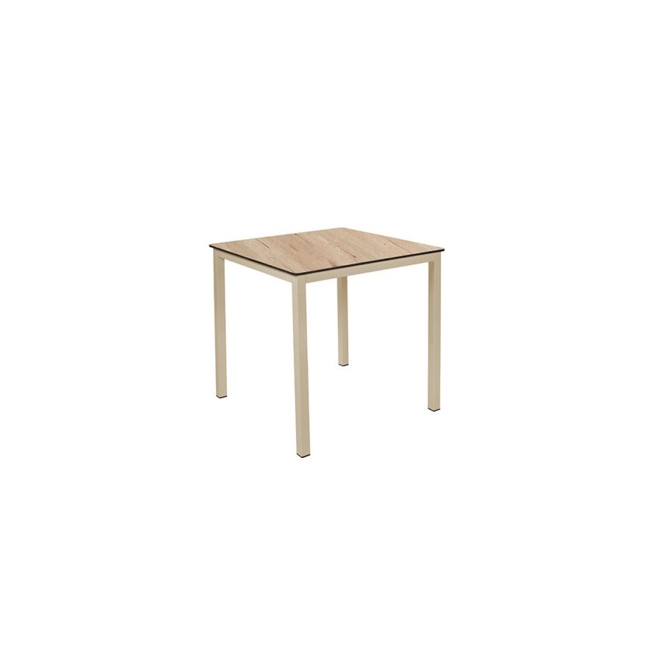 Mesa de 80x80, apilable, modelo Mónaco T