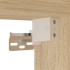 Muebles de TV de pared 6 pzas madera de ingeniería roble