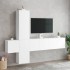 Muebles de TV de pared 5 piezas madera de ingeniería