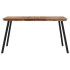 Mesa de comedor madera maciza de teca 148x97x76