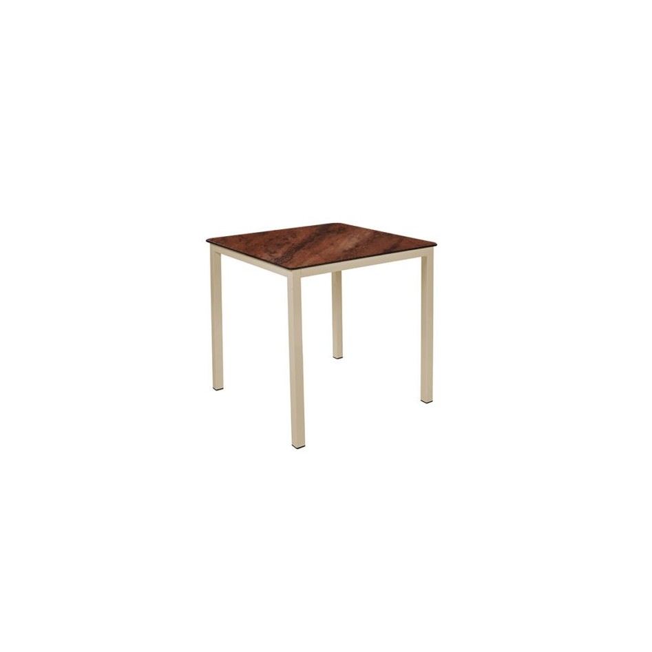 Mesa de 70x70, apilable, modelo Mónaco T