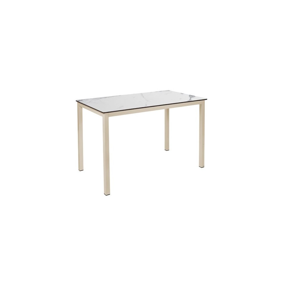 Mesa de 120x80, apilable, modelo Mónaco T