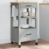 Carrito de cocina MONZA madera maciza de pino 48x40x90