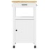 Carrito de cocina MONZA madera maciza de pino 48x40x90