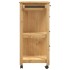 Carrito de cocina MONZA madera maciza de pino 84x40x90