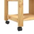 Carrito de cocina MONZA madera maciza de pino 84x40x90