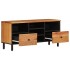 Mueble de TV madera maciza de acacia 100x33x46