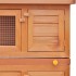 Casa de animales pequeños jaula conejera 4 puertas