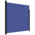 Toldo lateral retráctil azul 200x500