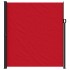 Toldo lateral retráctil rojo 220x500