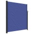 Toldo lateral retráctil azul 220x600