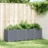 Jardinera PP gris 160x40x53